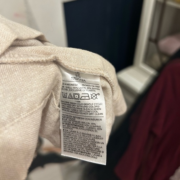 NEW with tags! Old Navy Linen Blend Square Neck Mini Dress - Picture 13 of 16